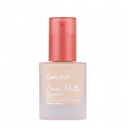 Kem Nền Mịn Lì Cathy Doll Cover Matte Foundation SPF 15 PA +++ 30g