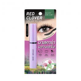 Mascara Dài Mi Cỏ Ba Lá Đỏ Baby Bright Red Clover Long Lash Mascara 4.8g #01 Ultra Black