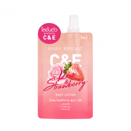 Sữa Dưỡng Thể Hoa Hồng Và Dâu Baby Bright C & E Rose & Strawberry Body Lotion 35ml