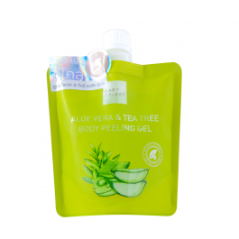 Gel tẩy da chết toàn thân lô hội và tràm trà Baby Bright Aloe Vera and Tea Tree Body Peeling Gel 200ml