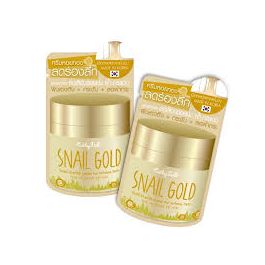 Kem ốc sên vàng dành cho da lão hóa Cathy Doll Snail Gold Snail Firming Cream For Wrinkle Skin-7g
