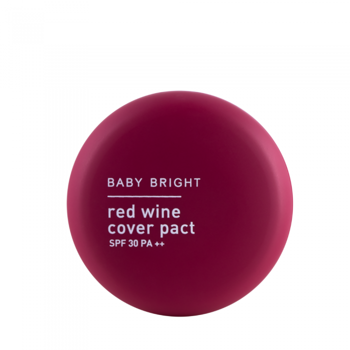 Phấn Phủ Rượu Vang Đỏ Baby Bright Red Wine Cover Pact Spf 30 Pa++ 6.5G #21  Light Beige