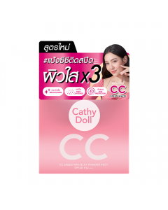 Phấn Phủ Cathy Doll Cc Speed White X3 Powder Pact SPF40 PA+++ 12g