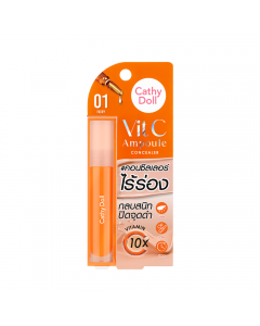 Kem Che Khuyết Điểm Sáng Da Mờ Thâm Cathy Doll Vit C Ampoule Concealer 4.1g