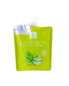 Gel tẩy da chết toàn thân lô hội và tràm trà Baby Bright Aloe Vera and Tea Tree Body Peeling Gel 200ml