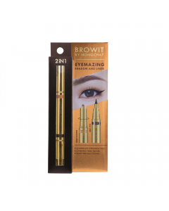 Bút sáp mắt và kẻ mắt 2in1 Browit Eyemazing Shadow and Liner 0.85ml+0.60g 
