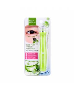 Cây lăn mắt giảm thâm quầng Baby Bright Aloe Vera & Fresh Collagen Eye Roller Serum 15ml